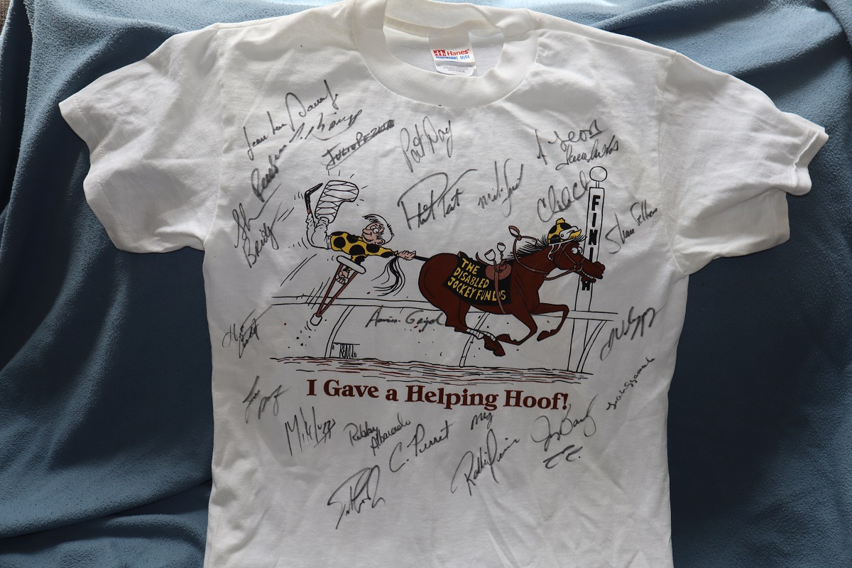 autographed t