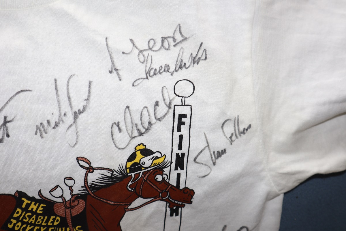 autographed t