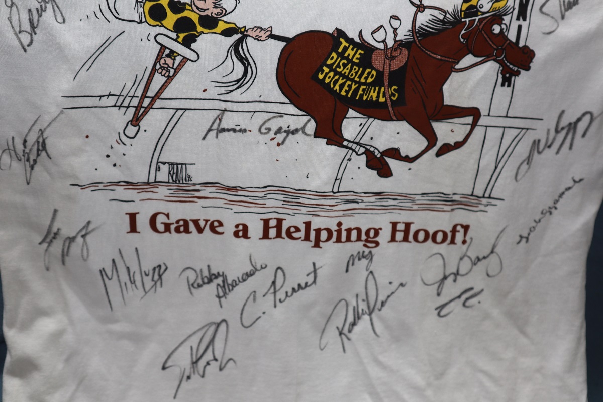 autographed t