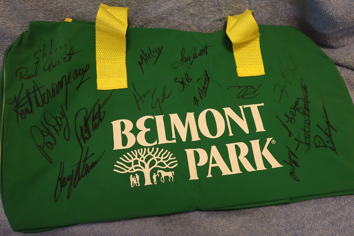 autographed tote