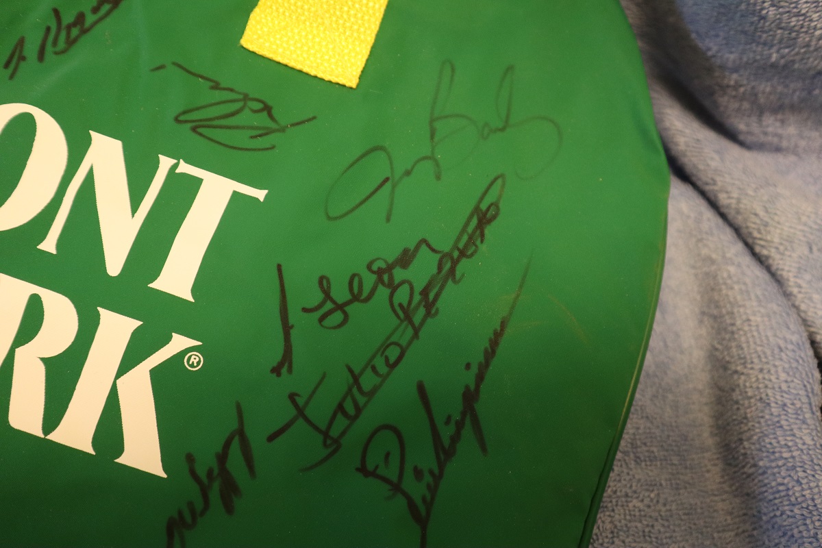 autographed totoe bag